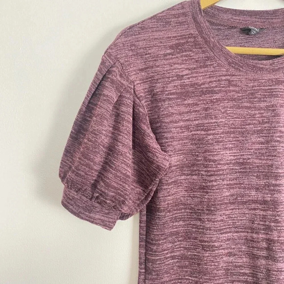 Buffalo David Bitton Puff Sleeve Short Sleeve Top - Picture 2 of 7